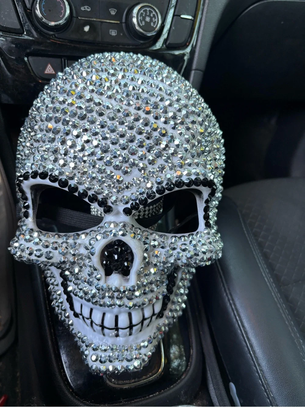 Sparkling Skull Halloween Mask